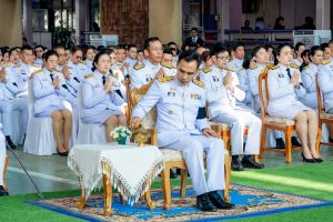 มรภ.เทพสตรี ร่วมพิธีบำเพ็ญกุศลอุทิศถวายพระราชกุศลแด่ สมเด็จพระนางเจ้าสิริกิติ์ พระบรมราชินีนาถ พระบรมราชชนนีพันปีหลวง ครบสตมวาร (100 วัน) ณ โรงเรียนวินิตศึกษาในพระราชูปถัมภ์ฯ