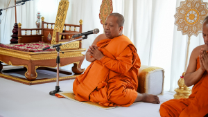 มรภ.เทพสตรี ร่วมพิธีบำเพ็ญกุศลอุทิศถวายพระราชกุศลแด่ สมเด็จพระนางเจ้าสิริกิติ์ พระบรมราชินีนาถ พระบรมราชชนนีพันปีหลวง ครบสตมวาร (100 วัน) ณ วัดสิริจันทรนิมิตรวรวิหาร
