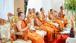 มรภ.เทพสตรี ร่วมพิธีบำเพ็ญกุศลอุทิศถวายพระราชกุศลแด่ สมเด็จพระนางเจ้าสิริกิติ์ พระบรมราชินีนาถ พระบรมราชชนนีพันปีหลวง ครบสตมวาร (100 วัน) ณ วัดสิริจันทรนิมิตรวรวิหาร