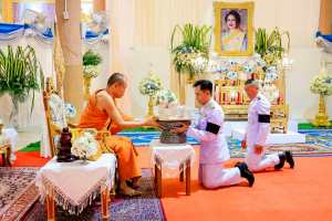 มรภ.เทพสตรี ร่วมพิธีบำเพ็ญกุศลอุทิศถวายพระราชกุศลแด่ สมเด็จพระนางเจ้าสิริกิติ์ พระบรมราชินีนาถ พระบรมราชชนนีพันปีหลวง ครบสตมวาร (100 วัน) ณ วัดสิริจันทรนิมิตรวรวิหาร