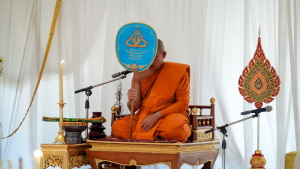 มรภ.เทพสตรี ร่วมพิธีบำเพ็ญกุศลอุทิศถวายพระราชกุศลแด่ สมเด็จพระนางเจ้าสิริกิติ์ พระบรมราชินีนาถ พระบรมราชชนนีพันปีหลวง ครบสตมวาร (100 วัน) ณ วัดสิริจันทรนิมิตรวรวิหาร