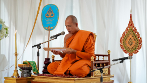 มรภ.เทพสตรี ร่วมพิธีบำเพ็ญกุศลอุทิศถวายพระราชกุศลแด่ สมเด็จพระนางเจ้าสิริกิติ์ พระบรมราชินีนาถ พระบรมราชชนนีพันปีหลวง ครบสตมวาร (100 วัน) ณ วัดสิริจันทรนิมิตรวรวิหาร