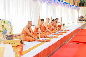 มรภ.เทพสตรี ร่วมพิธีบำเพ็ญกุศลอุทิศถวายพระราชกุศลแด่ สมเด็จพระนางเจ้าสิริกิติ์ พระบรมราชินีนาถ พระบรมราชชนนีพันปีหลวง ครบสตมวาร (100 วัน) ณ วัดสิริจันทรนิมิตรวรวิหาร