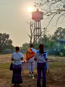 มรภ.เทพสตรี จัดพิธีทำบุญ 