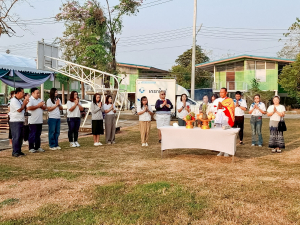 มรภ.เทพสตรี จัดพิธีทำบุญ 