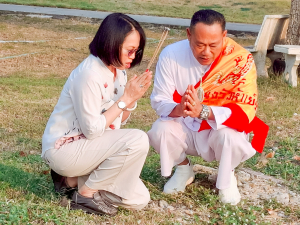 มรภ.เทพสตรี จัดพิธีทำบุญ 