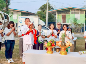 มรภ.เทพสตรี จัดพิธีทำบุญ 