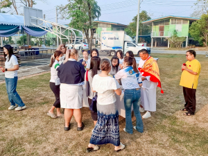 มรภ.เทพสตรี จัดพิธีทำบุญ 