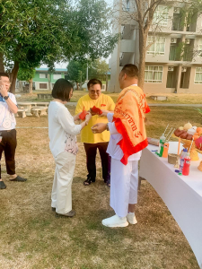 มรภ.เทพสตรี จัดพิธีทำบุญ 