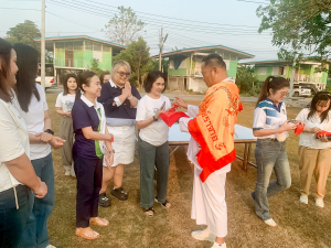 มรภ.เทพสตรี จัดพิธีทำบุญ 