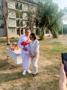 มรภ.เทพสตรี จัดพิธีทำบุญ 