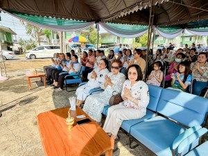 มรภ.เทพสตรี จัดพิธีทำบุญ 