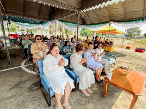 มรภ.เทพสตรี จัดพิธีทำบุญ 