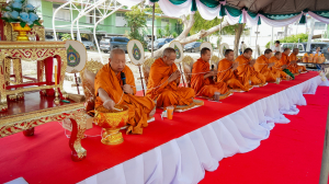มรภ.เทพสตรี จัดพิธีทำบุญ 