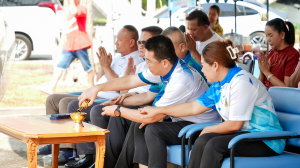 มรภ.เทพสตรี จัดพิธีทำบุญ 