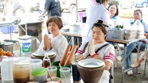 มรภ.เทพสตรี จัดพิธีทำบุญ 