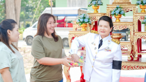 มรภ.เทพสตรี จัดพิธีทำบุญ 