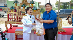 มรภ.เทพสตรี จัดพิธีทำบุญ 