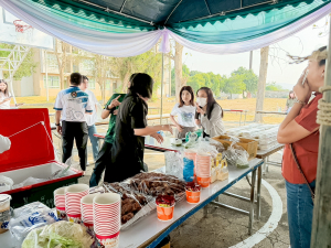 มรภ.เทพสตรี จัดพิธีทำบุญ 