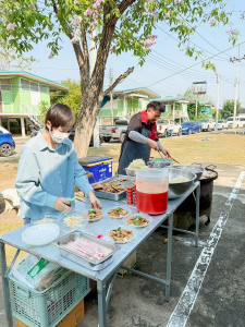 มรภ.เทพสตรี จัดพิธีทำบุญ 