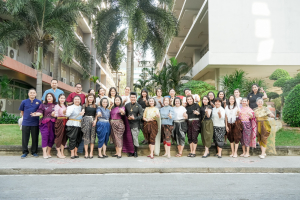 คณะวิทยาการจัดการ ร่วมสืบสานอัตลักษณ์ท้องถิ่น รณรงค์แต่งกายชุดไทยขานรับงานแผ่นดินสมเด็จพระนารายณ์มหาราช ครั้งที่ 38