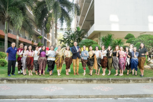 คณะวิทยาการจัดการ ร่วมสืบสานอัตลักษณ์ท้องถิ่น รณรงค์แต่งกายชุดไทยขานรับงานแผ่นดินสมเด็จพระนารายณ์มหาราช ครั้งที่ 38
