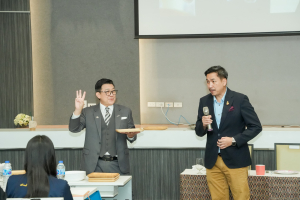 สำนักศิลปะและวัฒนธรรม ยกระดับ “สำรับเทพสตรี” สู่สากล จัดอบรมทักษะงานบริการบนโต๊ะอาหารระดับมืออาชีพ สร้างประสบการณ์ Soft Power อาหาร 3 บุรี