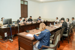 มรภ.เทพสตรี จัดประชุม คกก.ดำเนินการจัดทำแบบประเมินผลความพึงพอใจของผู้รับบริการของพนักงานในสถาบันอุดมศึกษา สายสนับสนุน ครั้งที่ 1/2569