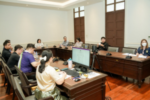 มรภ.เทพสตรี จัดประชุม คกก.ดำเนินการจัดทำแบบประเมินผลความพึงพอใจของผู้รับบริการของพนักงานในสถาบันอุดมศึกษา สายสนับสนุน ครั้งที่ 1/2569