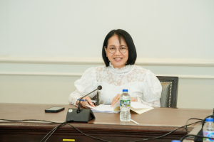 มรภ.เทพสตรี จัดประชุม คกก.ดำเนินการจัดทำแบบประเมินผลความพึงพอใจของผู้รับบริการของพนักงานในสถาบันอุดมศึกษา สายสนับสนุน ครั้งที่ 1/2569