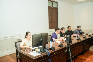 มรภ.เทพสตรี จัดประชุม คกก.ดำเนินการจัดทำแบบประเมินผลความพึงพอใจของผู้รับบริการของพนักงานในสถาบันอุดมศึกษา สายสนับสนุน ครั้งที่ 1/2569