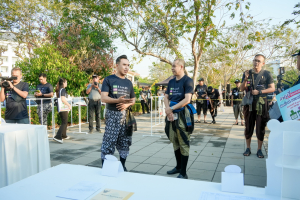 มรภ.เทพสตรี ร่วมกิจกรรมรณรงค์โค้งสุดท้าย Big Day เชิญชวนพี่น้องประชาชนใช้สิทธิเลือกตั้งสมาชิกสภาผู้แทนราษฎร และออกเสียงประชามติ เพื่อร่วมกำหนดทิศทางการพัฒนาประเทศ