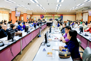 มรภ.เทพสตรี ร่วมการประชุมการติดตามความคืบหน้าการจัดงานแผ่นดินสมเด็จพระนารายณ์มหาราช ครั้งที่ 38