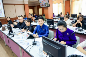 มรภ.เทพสตรี ร่วมการประชุมการติดตามความคืบหน้าการจัดงานแผ่นดินสมเด็จพระนารายณ์มหาราช ครั้งที่ 38