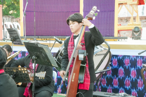 มรภ.เทพสตรี ร่วมกิจกรรมเทิดพระเกียรติ สมเด็จพระนางเจ้าสิริกิติ์ พระบรมราชินีนาถ พระบรมราชชนนีพันปีหลวง ในงานแผ่นดินสมเด็จพระนารายณ์มหาราช