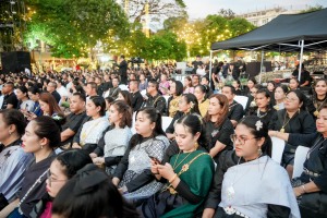 มรภ.เทพสตรี ร่วมกิจกรรมเทิดพระเกียรติ สมเด็จพระนางเจ้าสิริกิติ์ พระบรมราชินีนาถ พระบรมราชชนนีพันปีหลวง ในงานแผ่นดินสมเด็จพระนารายณ์มหาราช