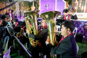 มรภ.เทพสตรี ร่วมกิจกรรมเทิดพระเกียรติ สมเด็จพระนางเจ้าสิริกิติ์ พระบรมราชินีนาถ พระบรมราชชนนีพันปีหลวง ในงานแผ่นดินสมเด็จพระนารายณ์มหาราช