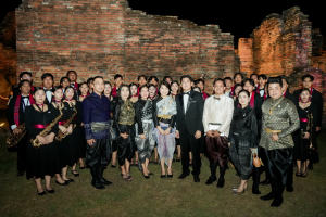 มรภ.เทพสตรี ร่วมกิจกรรมเทิดพระเกียรติ สมเด็จพระนางเจ้าสิริกิติ์ พระบรมราชินีนาถ พระบรมราชชนนีพันปีหลวง ในงานแผ่นดินสมเด็จพระนารายณ์มหาราช