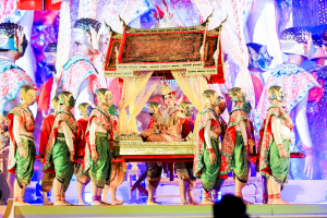 มรภ.เทพสตรี ร่วมกิจกรรมเทิดพระเกียรติ สมเด็จพระนางเจ้าสิริกิติ์ พระบรมราชินีนาถ พระบรมราชชนนีพันปีหลวง ในงานแผ่นดินสมเด็จพระนารายณ์มหาราช