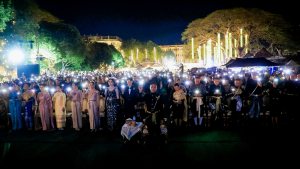 มรภ.เทพสตรี ร่วมกิจกรรมเทิดพระเกียรติ สมเด็จพระนางเจ้าสิริกิติ์ พระบรมราชินีนาถ พระบรมราชชนนีพันปีหลวง ในงานแผ่นดินสมเด็จพระนารายณ์มหาราช