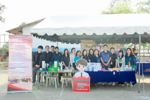 งานสื่อสารองค์กร มรภ.เทพสตรี ร่วมกับคณะวิทยาศาสตร์ฯ คณะเทคโนโลยีอุตสาหกรรม กองบริการการศึกษา และกองพัฒนานักศึกษา จัดบูธประชาสัมพันธ์การรับสมัครนักศึกษาเคลื่อนที่ ยกระดับการสื่อสารสู่มาตรฐานสากล