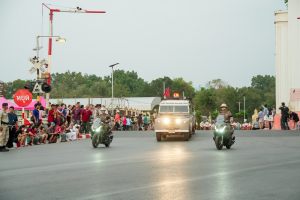 อธิการบดี มรภ.เทพสตรี นำผู้บริหาร คณาจารย์ และบุคลากร ร่วมต้อนรับนายกรัฐมนตรี และคณะ ในพิธีเปิดงานแผ่นดินสมเด็จพระนารายณ์มหาราช ประจำปี พ.ศ. 2569 ครั้งที่ 38