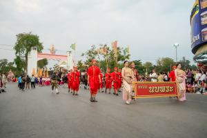 อธิการบดี มรภ.เทพสตรี นำผู้บริหาร คณาจารย์ และบุคลากร ร่วมต้อนรับนายกรัฐมนตรี และคณะ ในพิธีเปิดงานแผ่นดินสมเด็จพระนารายณ์มหาราช ประจำปี พ.ศ. 2569 ครั้งที่ 38
