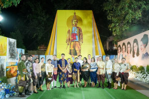 อธิการบดี มรภ.เทพสตรี นำผู้บริหาร คณาจารย์ และบุคลากร ร่วมต้อนรับนายกรัฐมนตรี และคณะ ในพิธีเปิดงานแผ่นดินสมเด็จพระนารายณ์มหาราช ประจำปี พ.ศ. 2569 ครั้งที่ 38