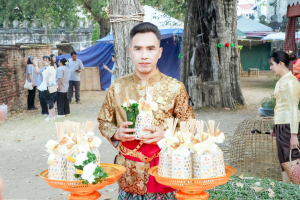 อธิการบดี มรภ.เทพสตรี นำผู้บริหาร และบุคลากร ร่วมพิธีวันคล้ายวันพระบรมราชสมภพสมเด็จพระนารายณ์มหาราช ประจำปี พ.ศ. 2569