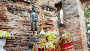 อธิการบดี มรภ.เทพสตรี นำผู้บริหาร และบุคลากร ร่วมพิธีวันคล้ายวันพระบรมราชสมภพสมเด็จพระนารายณ์มหาราช ประจำปี พ.ศ. 2569