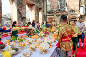 อธิการบดี มรภ.เทพสตรี นำผู้บริหาร และบุคลากร ร่วมพิธีวันคล้ายวันพระบรมราชสมภพสมเด็จพระนารายณ์มหาราช ประจำปี พ.ศ. 2569