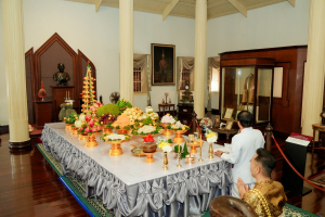 อธิการบดี มรภ.เทพสตรี นำผู้บริหาร และบุคลากร ร่วมพิธีวันคล้ายวันพระบรมราชสมภพสมเด็จพระนารายณ์มหาราช ประจำปี พ.ศ. 2569