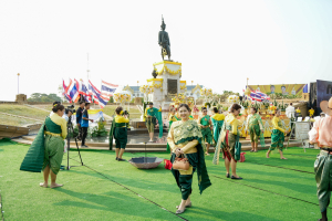 อธิการบดี มรภ.เทพสตรี นำผู้บริหาร และบุคลากร ร่วมพิธีวันคล้ายวันพระบรมราชสมภพสมเด็จพระนารายณ์มหาราช ประจำปี พ.ศ. 2569