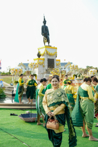 อธิการบดี มรภ.เทพสตรี นำผู้บริหาร และบุคลากร ร่วมพิธีวันคล้ายวันพระบรมราชสมภพสมเด็จพระนารายณ์มหาราช ประจำปี พ.ศ. 2569